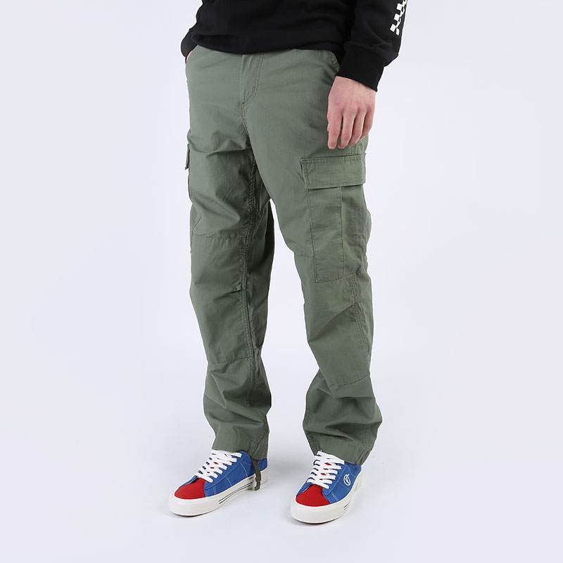 Мужские брюки Carhartt WIP Regular Cargo Pant (I015875-dollar green)  - цена, описание, фото 1